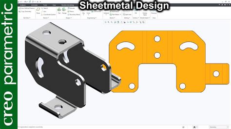 sheet metal creo parametric|creo parametric 2.0 free download.